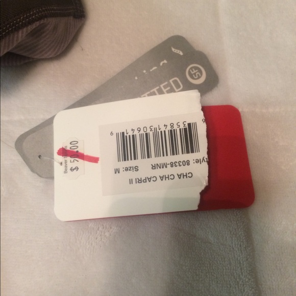 Saucony Cha Cha Capri II women's running pants M - Picture 5 of 5